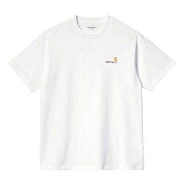 Carhartt WIP T-shirt s/s American Script White